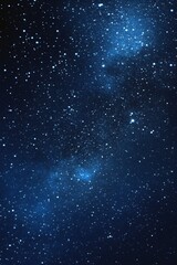 Obraz premium Starry sky background, blue night sky full of stars, glowing stars in the dark space, starry background, dark night, stars in the distance, starlight, dark background with a blue glow, night sky. 