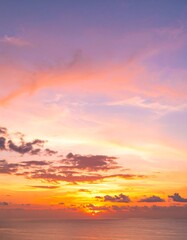 Colorful sunset over the ocean (4)