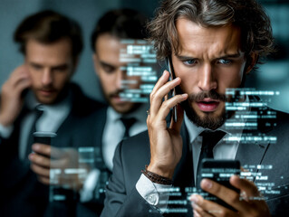 person realizing their identity has been stolen by cybercriminals