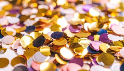 Colorful confetti close-up (3)