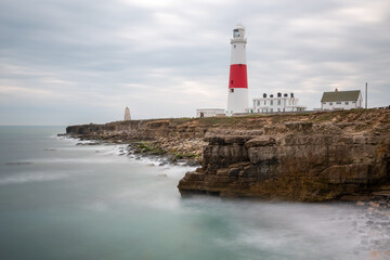 Fototapeta premium Portland Bill lighthouse in Dorset