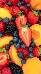 Obraz premium Colorful fruit medley (1)