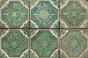 Tile pattern old vintage