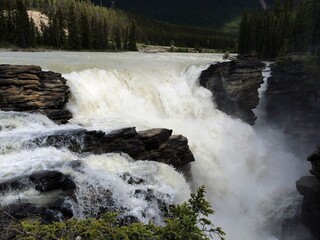Waterfall in Jasper