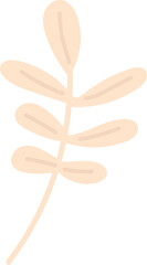 Simple Leaf with Soft Lines
