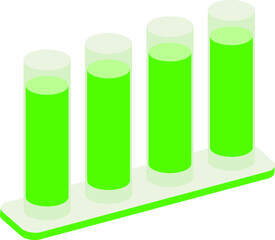 입체 막대 그래프