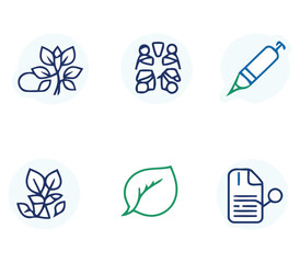 Healthcare Line Icon Set - Medical Icons
