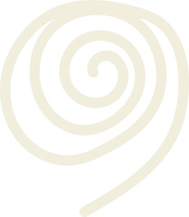 Hand Drawn Spiral Swirl