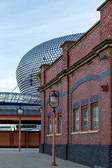 Birmingham Moor Street Station in Birmingham, England. 