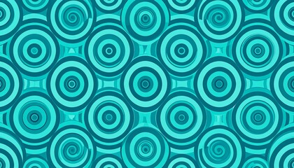 Circular Illusion Abstract