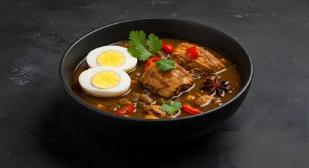 Popular Belizean Dish with Stewed Chicken and Plantains