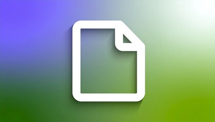 Document icon on gradient background (4)