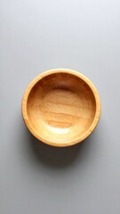 Fototapeta premium Empty wooden bowl