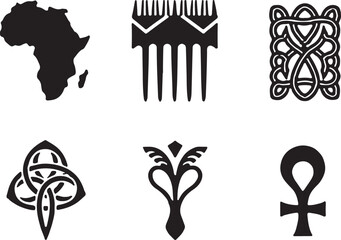 Fototapeta premium Explore African symbols for heritage and cultural designs
