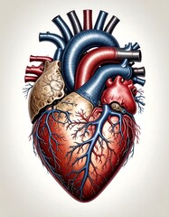 Detailed anatomical heart graphic (1)