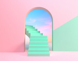 Pastel dreamscapes and the journey to new beginnings