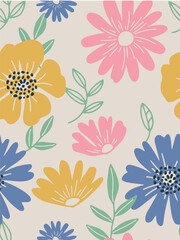 Vector illustration. Seamless pattern for printing.
