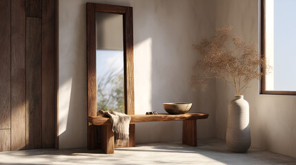 Rustic Wooden Hallway Decor