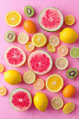 capture essence of summer by using bright and energetic color palette featuring watermelon tangerine lemon and lime