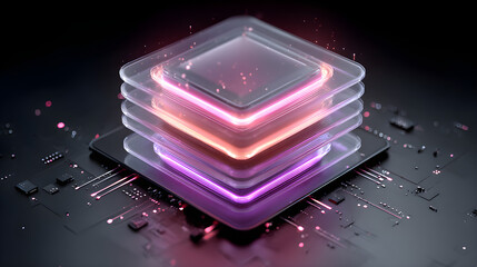 Futuristic AI brain design showcasing neural connections and data flow patterns - Perfect for illustrating advanced technology, data science, innovation, and deep learning in artificial intelligence r