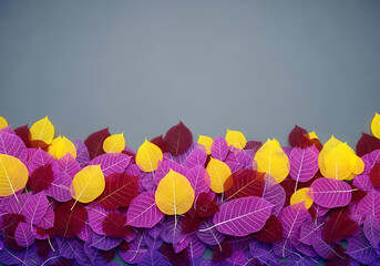 Colorful Fall Leaves Arrangement for Autumn Decor