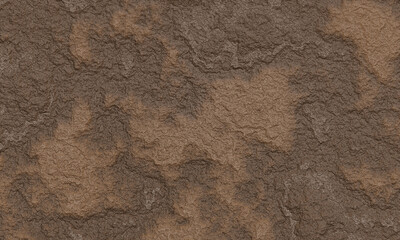 Abstract brown soil surface background