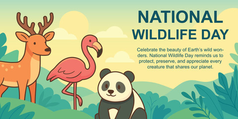 Protect Nature Celebrate National Wildlife Day Together