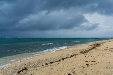 A captivating snapshot of Pandawa Beach, Bali, with its exotic white sand and stunning turquoise ocean