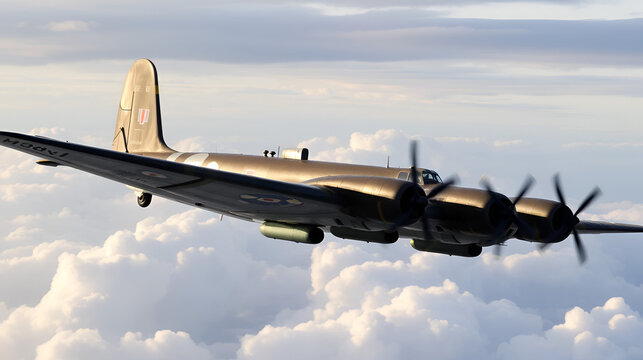 Avro Lancaster WW2 British heavy bomber