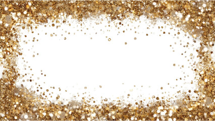 Sparkling Gold Glitter Background for Festive Celebrations and Events
