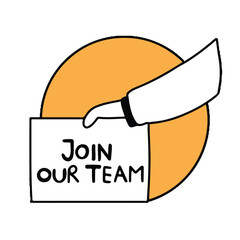 Join our team vector for business 