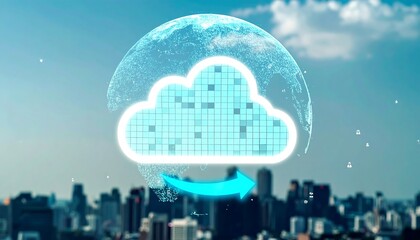 Cloud computing over city