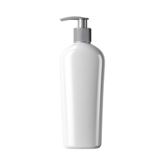 White Plastic Pump Bottle for Lotion, Soap, or Shampoo Use