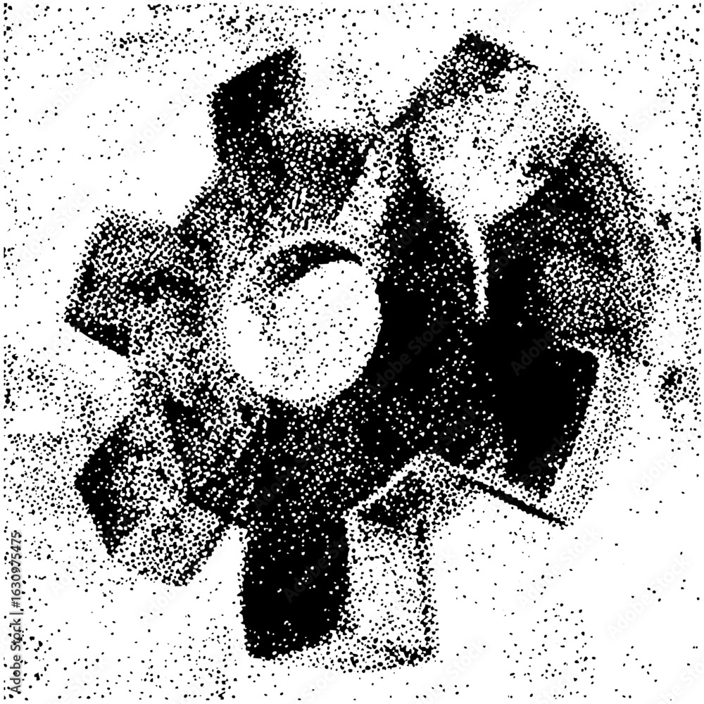 Poster vector intricate gear mechanism with central void.
