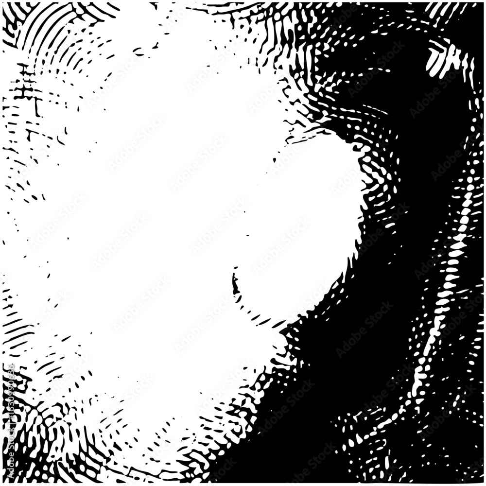 Poster vector abstract heart shape with textured details.