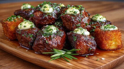 Delicious garlic butter beef cubes, pan-seared until caramelized. Fragrant, rich, and full of bold flavors that melt in your mouth. 