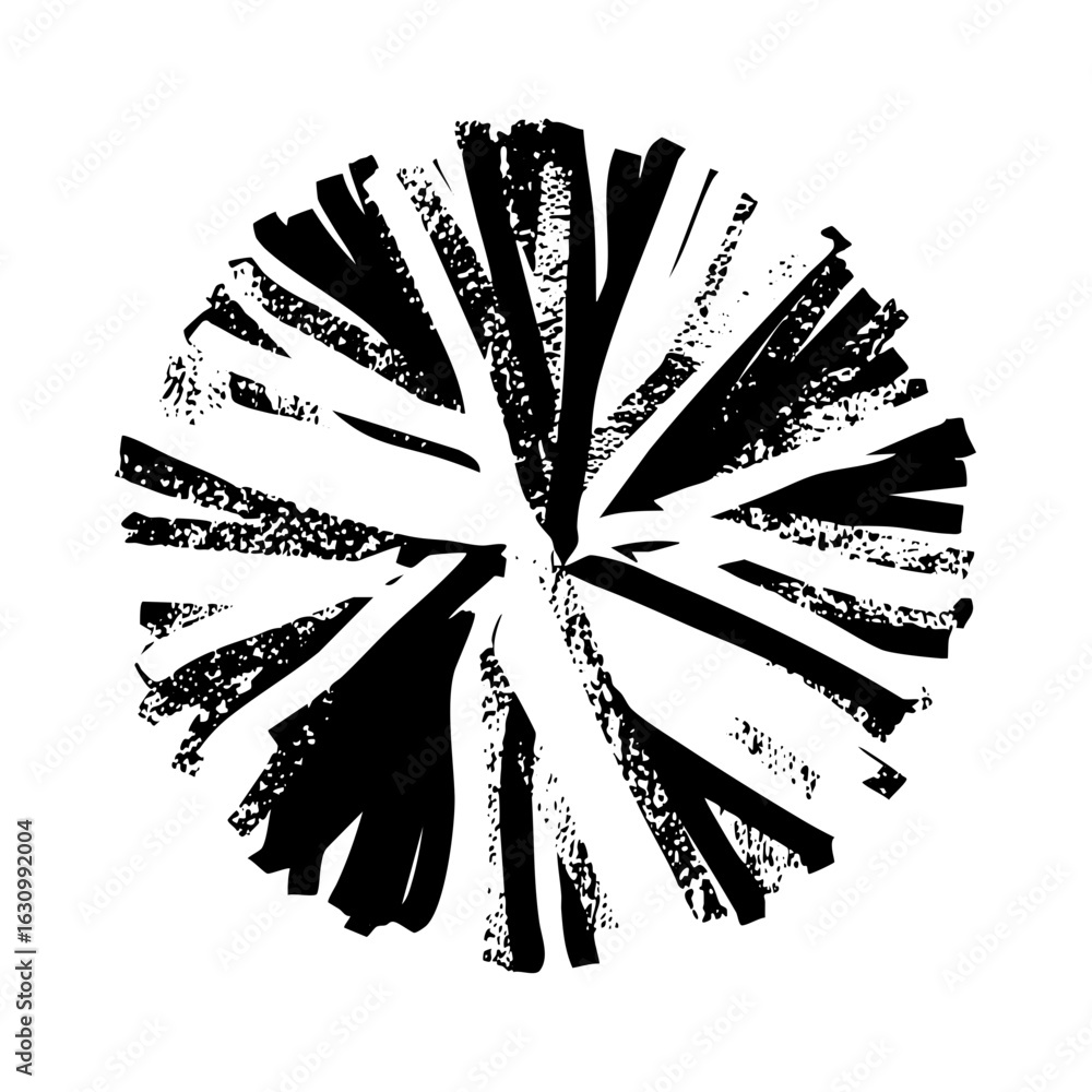 Poster vector abstract radial burst of jagged lines creates a dynamic explosion effect.