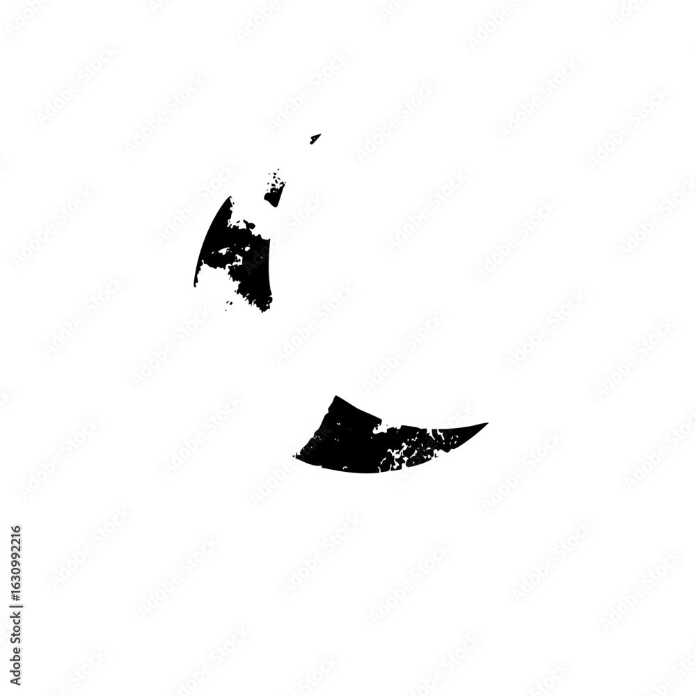 Poster vector abstract black shapes form a minimalist .