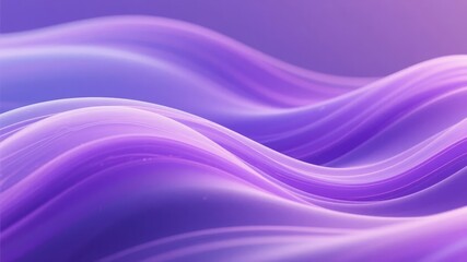 Naklejka premium Abstract Flowing Waves in Purple and Pink