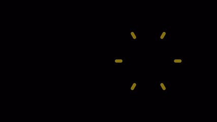 Circle bursting firework animation on black background. Line shape blast- Circles fireworks explosion. Pop-up line animation. Circle burst explosion- Fluid circle motion. Double ellipse blast. - Powered by Adobe