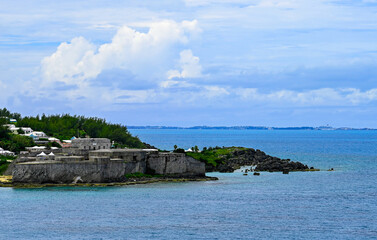 view of the sea from the bay