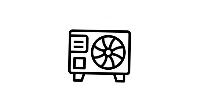 AC unit animated icon