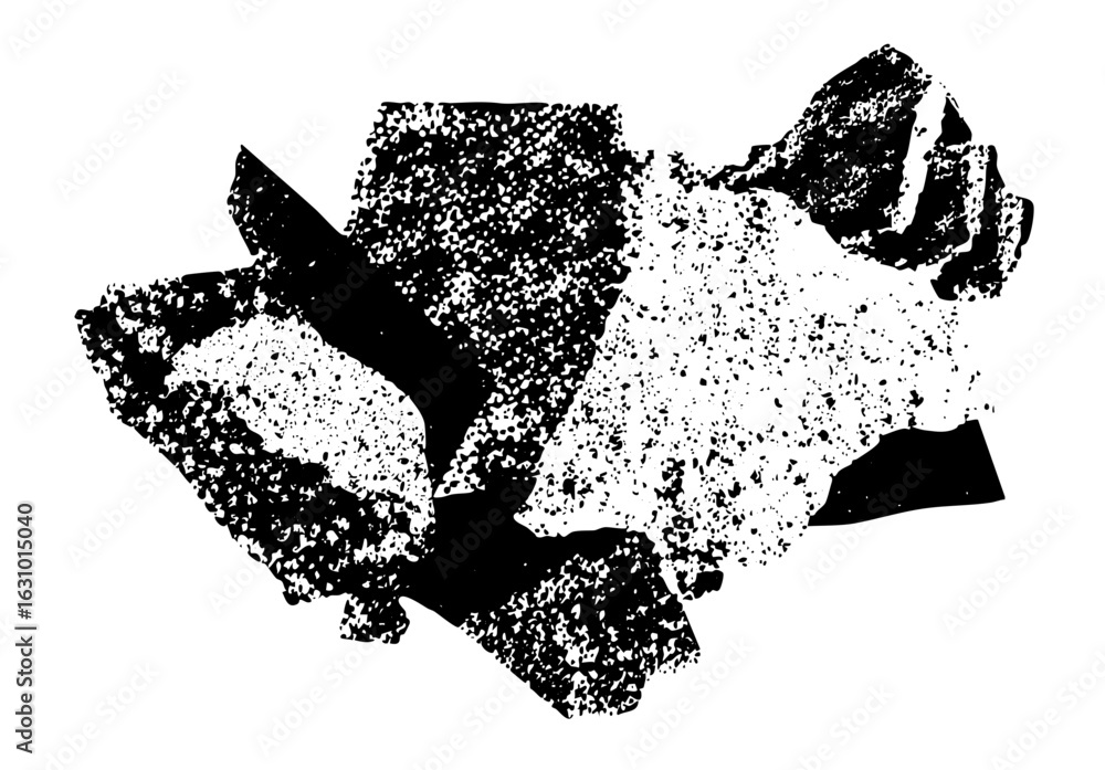 Poster vector abstract geometric shapes create a dynamic distressed vector .