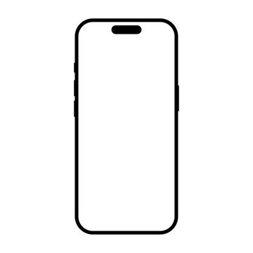 iPhone 16 Pro icon with white screen