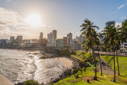 Ondina Beach in Salvador Bahia
