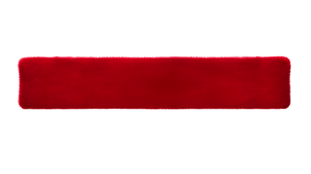 A solid red rectangle with rounded corners on transparent background