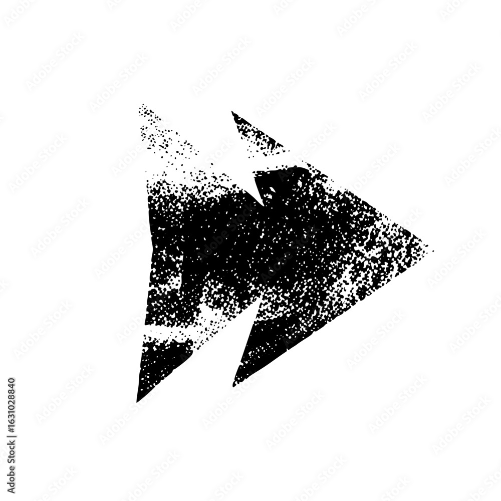Poster vector abstract black arrow and triangle .