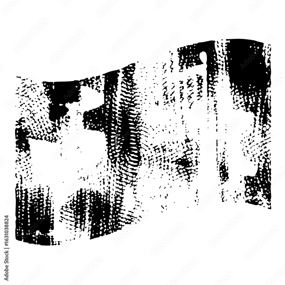 Aufkleber vector abstract distressed typographic featuring fragmented letterforms.