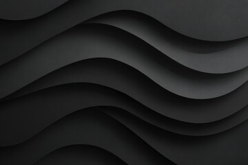 abstract dark waves form a layered abstract background, perfect for elegant branding, modern interfaces, or minimalist presentations.