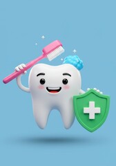 Healthy Tooth with Protection